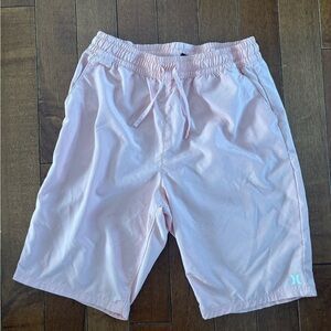 Hurley Peach Drawstring Swim Trunks Youth Large 12/13 Years